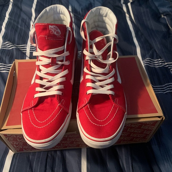 red vans size 12